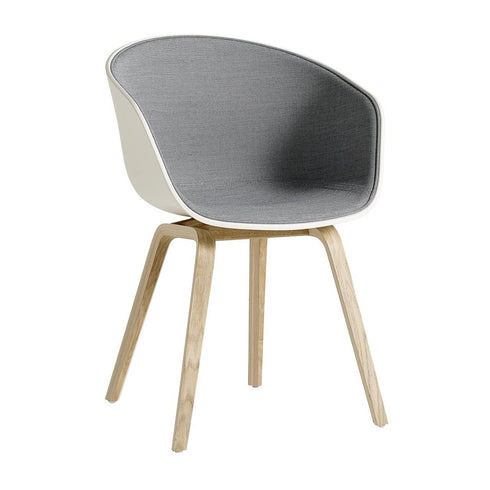 About a Chair AAC 22 Armchair Upholstered Soaped Oak